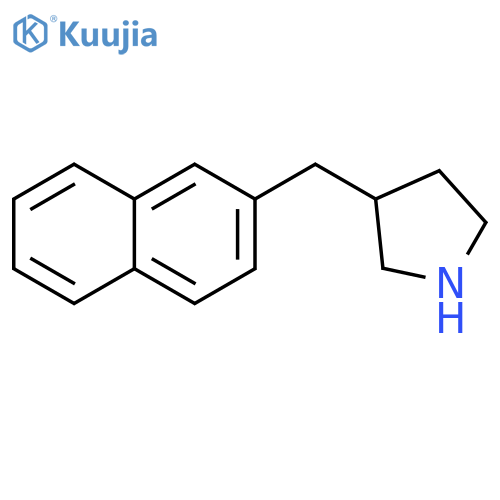 3-(naphthalen-2-yl)methylpyrrolidine structure