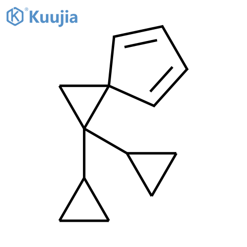 Spiro[2.4]hepta-4,6-diene, 1,1-dicyclopropyl- structure