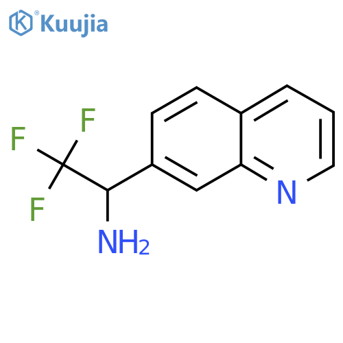 2,2,2-trifluoro-1-(quinolin-7-yl)ethan-1-amine structure