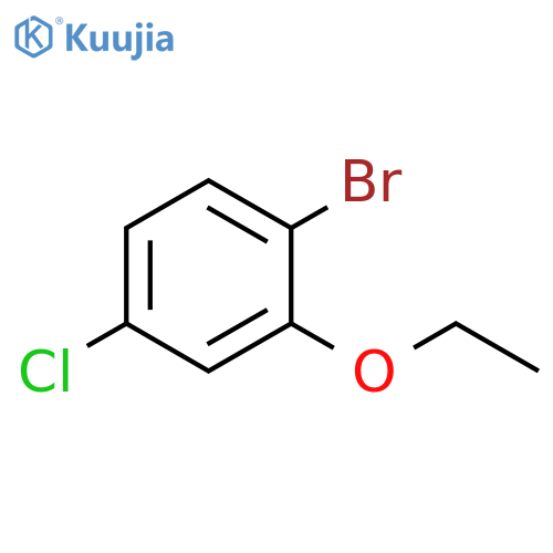 1-Bromo-4-chloro-2-ethoxybenzene structure
