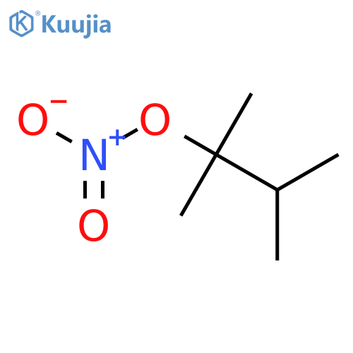 2,3-dimethylbutan-2-yl nitrate structure