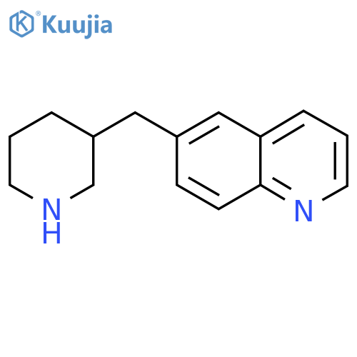 6-(piperidin-3-yl)methylquinoline structure