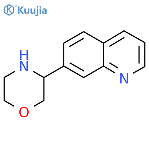 7-(morpholin-3-yl)quinoline structure