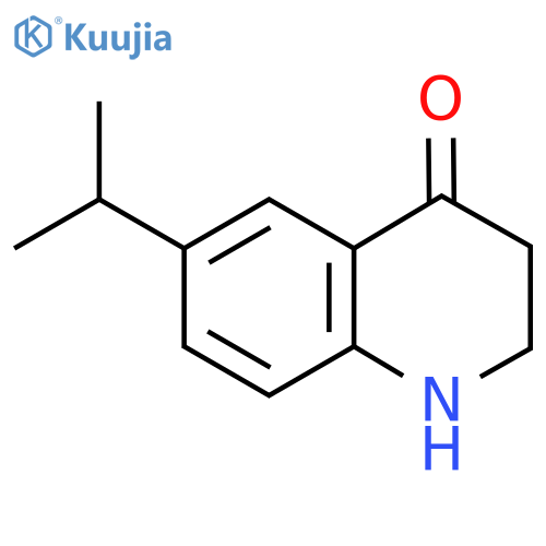 6-(Propan-2-yl)-1,2,3,4-tetrahydroquinolin-4-one structure