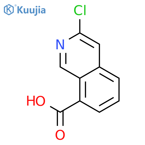 3-Chloroisoquinoline-8-carboxylic acid structure