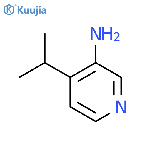 4-(propan-2-yl)pyridin-3-amine structure