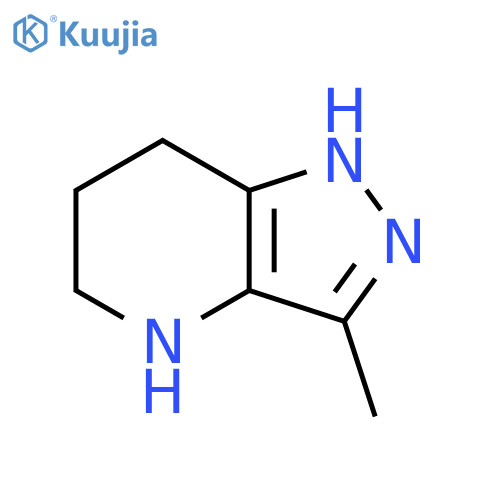 3-methyl-1H,4H,5H,6H,7H-pyrazolo4,3-bpyridine structure