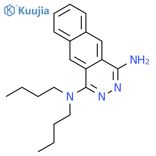 Benzo[g]phthalazine-1,4-diamine,N1,N4-dibutyl- structure