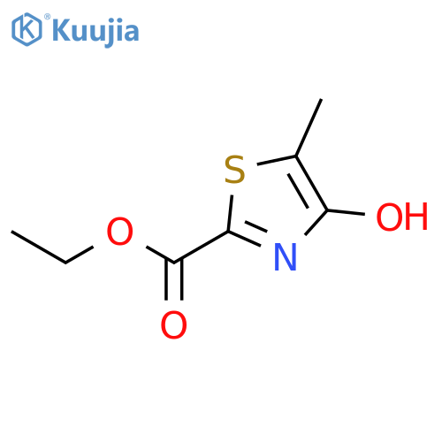 Ethyl 4-hydroxy-5-methylthiazole-2-carboxylate structure