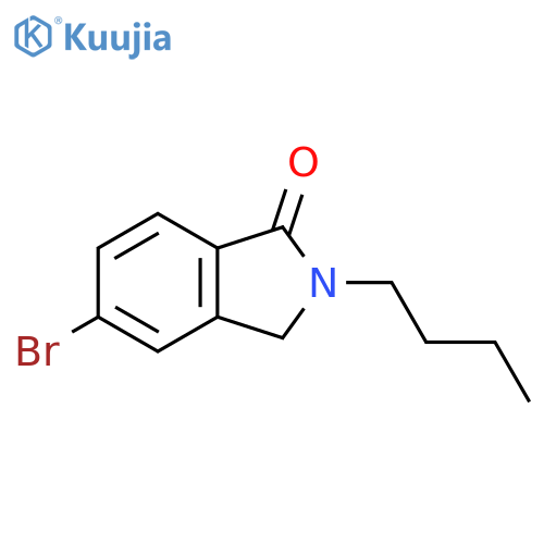 5-Bromo-2-butylisoindolin-1-one structure