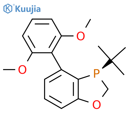 (3R)-3-Tert-butyl-4-(2,6-dimethoxyphenyl)-2H-1,3-benzoxaphosphole structure