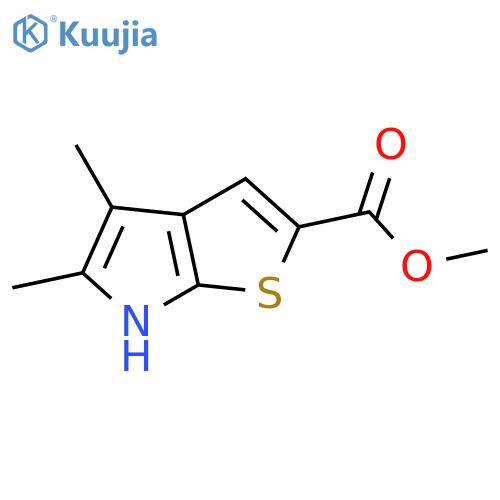 methyl 4,5-dimethyl-6H-thieno2,3-bpyrrole-2-carboxylate structure