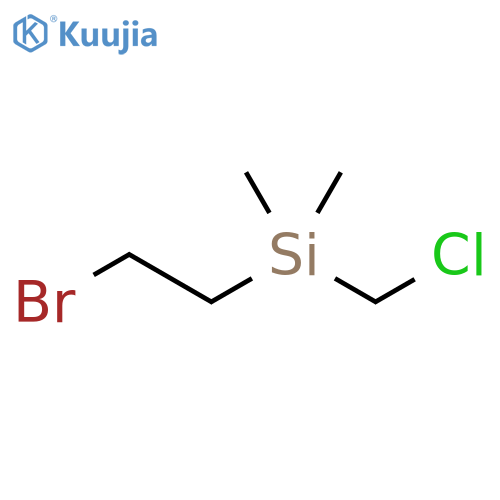 Silane, (2-bromoethyl)(chloromethyl)dimethyl- structure