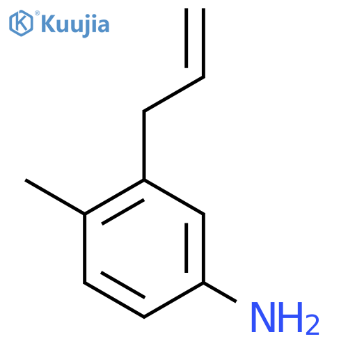 3-Allyl-4-methylaniline structure