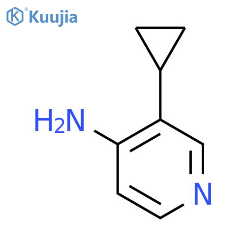 3-Cyclopropylpyridin-4-amine structure
