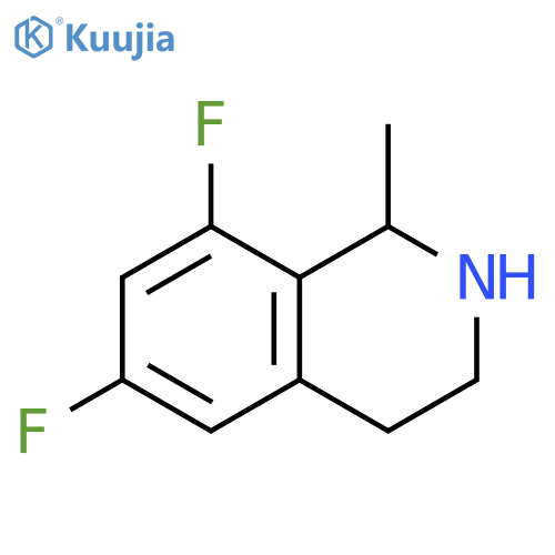 6,8-difluoro-1-methyl-1,2,3,4-tetrahydroisoquinoline structure