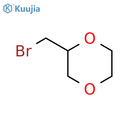 2-Bromomethyl-1,4-dioxane structure