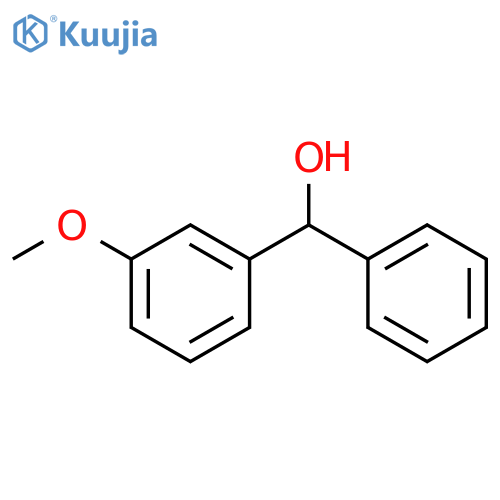 (3-Methoxyphenyl)(phenyl)methanol structure