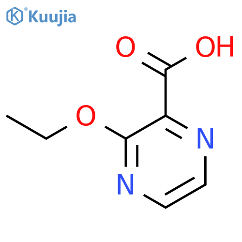 3-Ethoxypyrazine-2-carboxylic acid structure