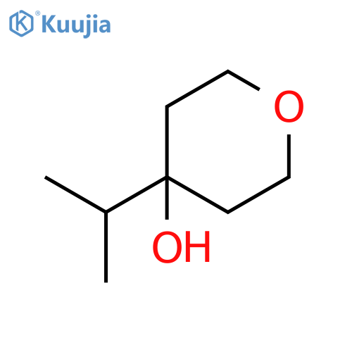 4-Isopropyltetrahydro-2H-pyran-4-OL structure