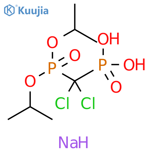 Bis(1-\u200bmethylethoxy)\u200bphosphinyl\u200bdichloromethyl\u200bphosphonic Acid DIsodium Salt structure