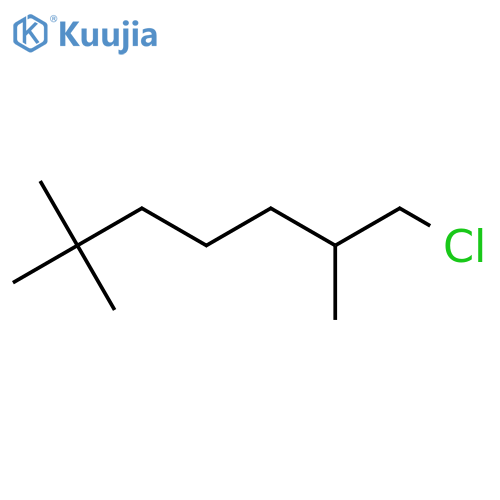1-Chloro-2,6,6-trimethylheptane structure