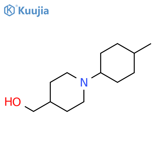 [1-(4-methylcyclohexyl)piperidin-4-yl]methanol structure
