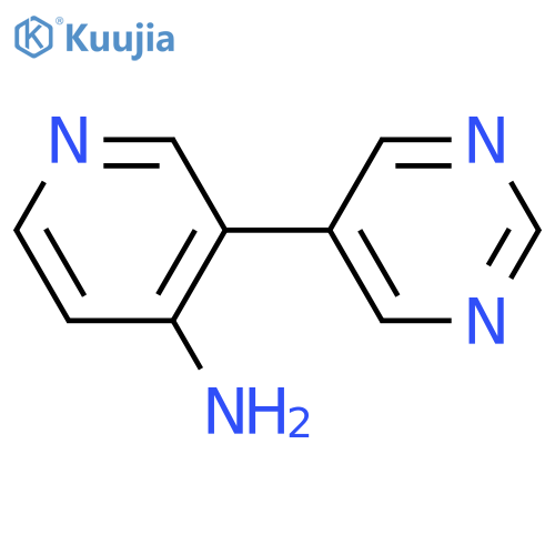 3-(Pyrimidin-5-yl)pyridin-4-amine structure