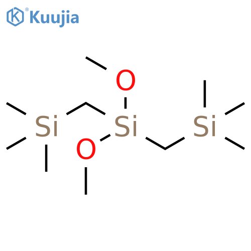 bis(trimethylsilylmethyl) dimethoxysilane structure