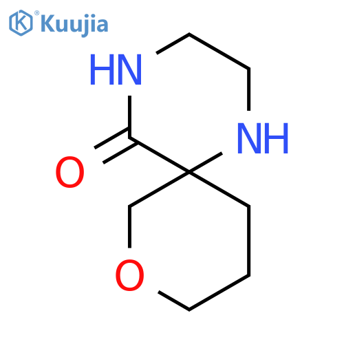 8-Oxa-1,4-diaza-spiro[5.5]undecan-5-one structure