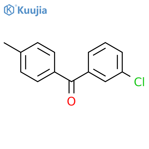 3-Chloro-4'-methylbenzophenone structure