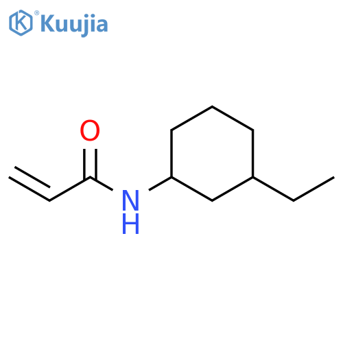 N-(3-Ethylcyclohexyl)-2-propenamide structure