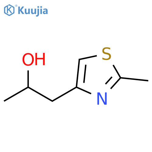 1-(2-methyl-1,3-thiazol-4-yl)propan-2-ol structure