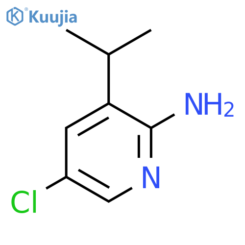 5-Chloro-3-(propan-2-yl)pyridin-2-amine structure