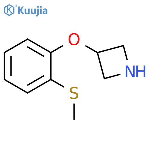 3-2-(methylsulfanyl)phenoxyazetidine structure