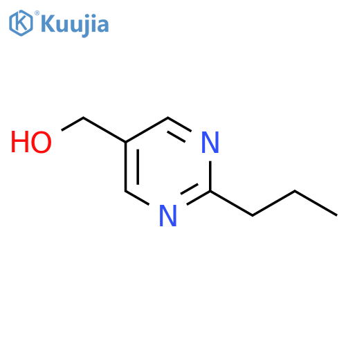 (2-Propylpyrimidin-5-yl)methanol structure