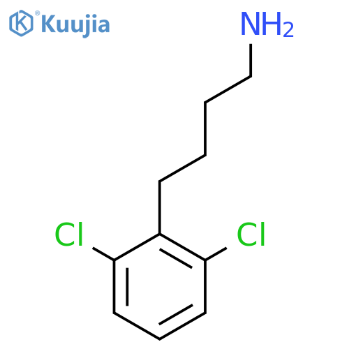 4-(2,6-dichlorophenyl)butan-1-amine structure