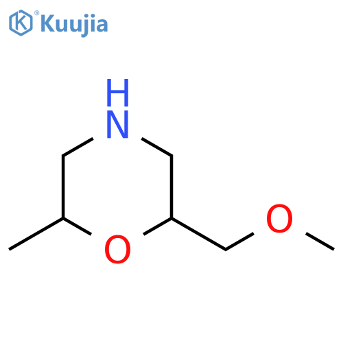 2-(methoxymethyl)-6-methylmorpholine structure