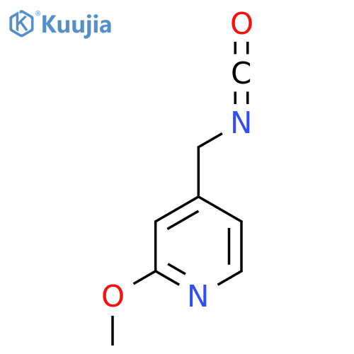 4-(Isocyanatomethyl)-2-methoxypyridine structure