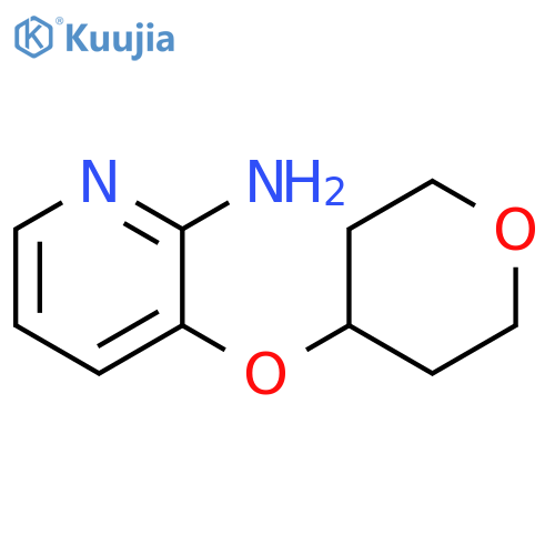 3-(oxan-4-yloxy)pyridin-2-amine structure