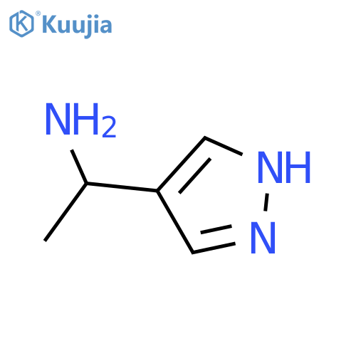 1-(1H-pyrazol-4-yl)ethanamine structure