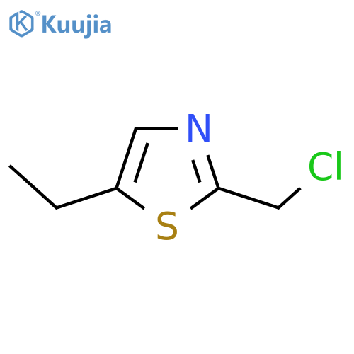 2-(Chloromethyl)-5-ethyl-1,3-thiazole structure