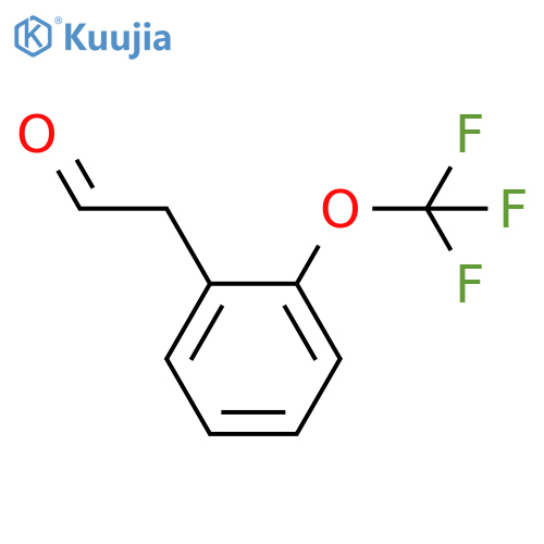 2-2-(trifluoromethoxy)phenylacetaldehyde structure