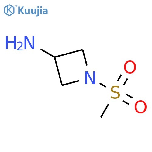 1-methanesulfonylazetidin-3-amine structure