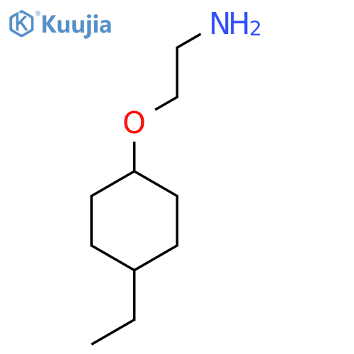 2-(4-ethylcyclohexyl)oxyethan-1-amine structure