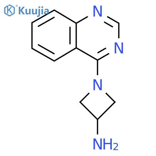 1-(Quinazolin-4-yl)azetidin-3-amine structure