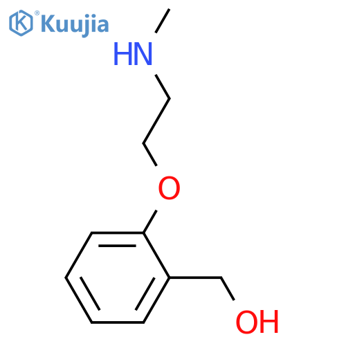 {2-2-(methylamino)ethoxyphenyl}methanol structure