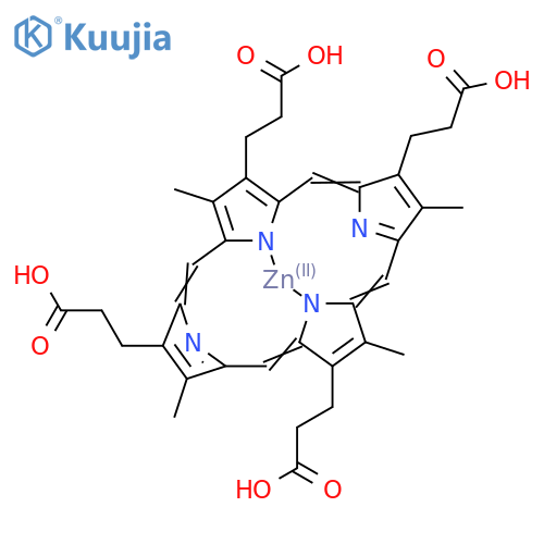 Coproporphyrin III; Zn complex structure