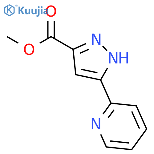 Methyl 5-(2-Pyridyl)pyrazole-3-carboxylate structure