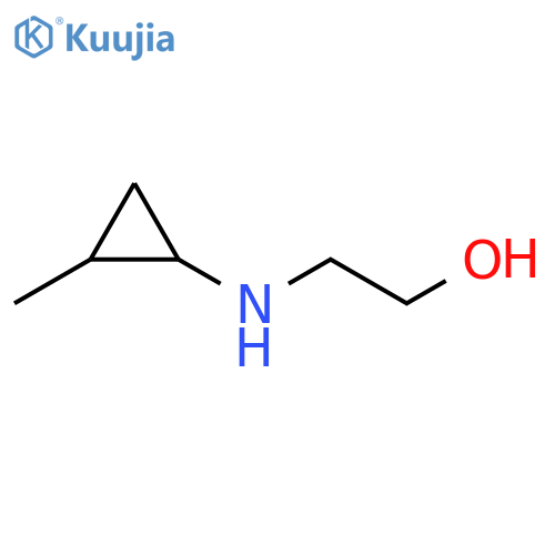 Ethanol, 2-[(2-methylcyclopropyl)amino]- structure